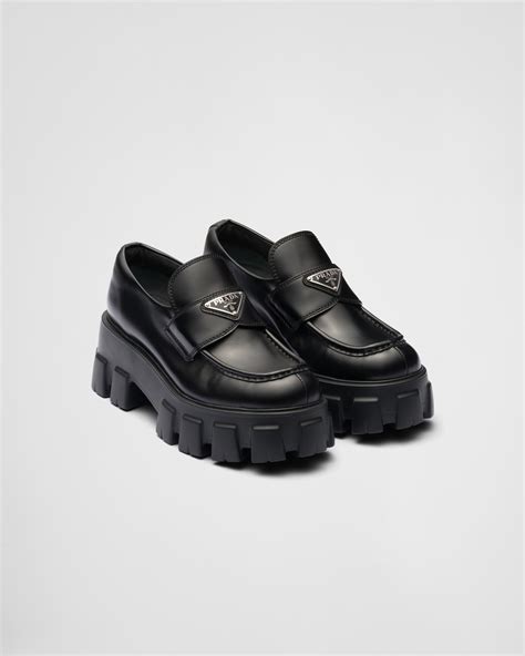 prada monolith loafers outfit|prada platform loafers.